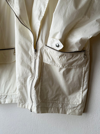 90s nylon zip jacket