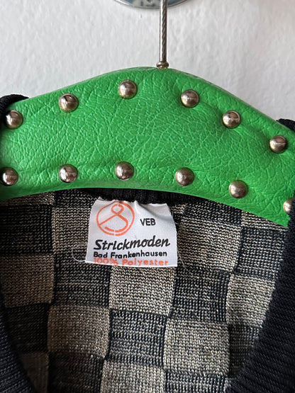 Vintage checkered vest