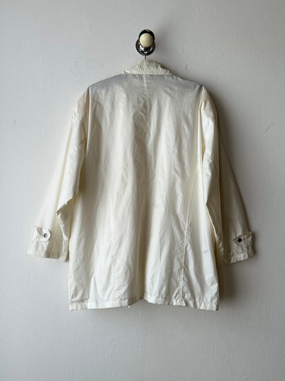 90s nylon zip jacket