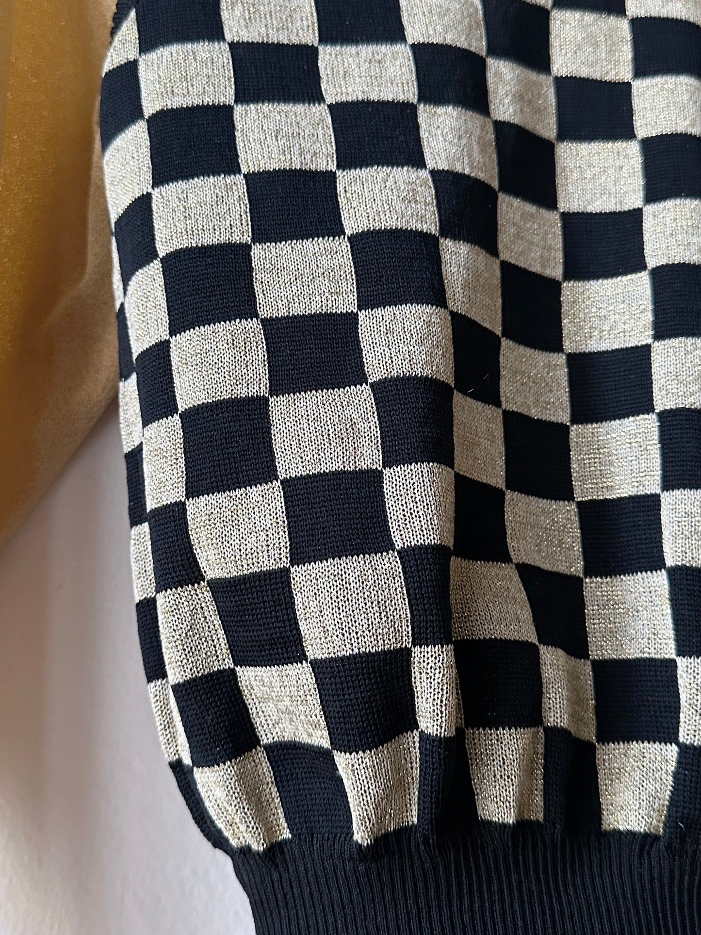 Vintage checkered vest