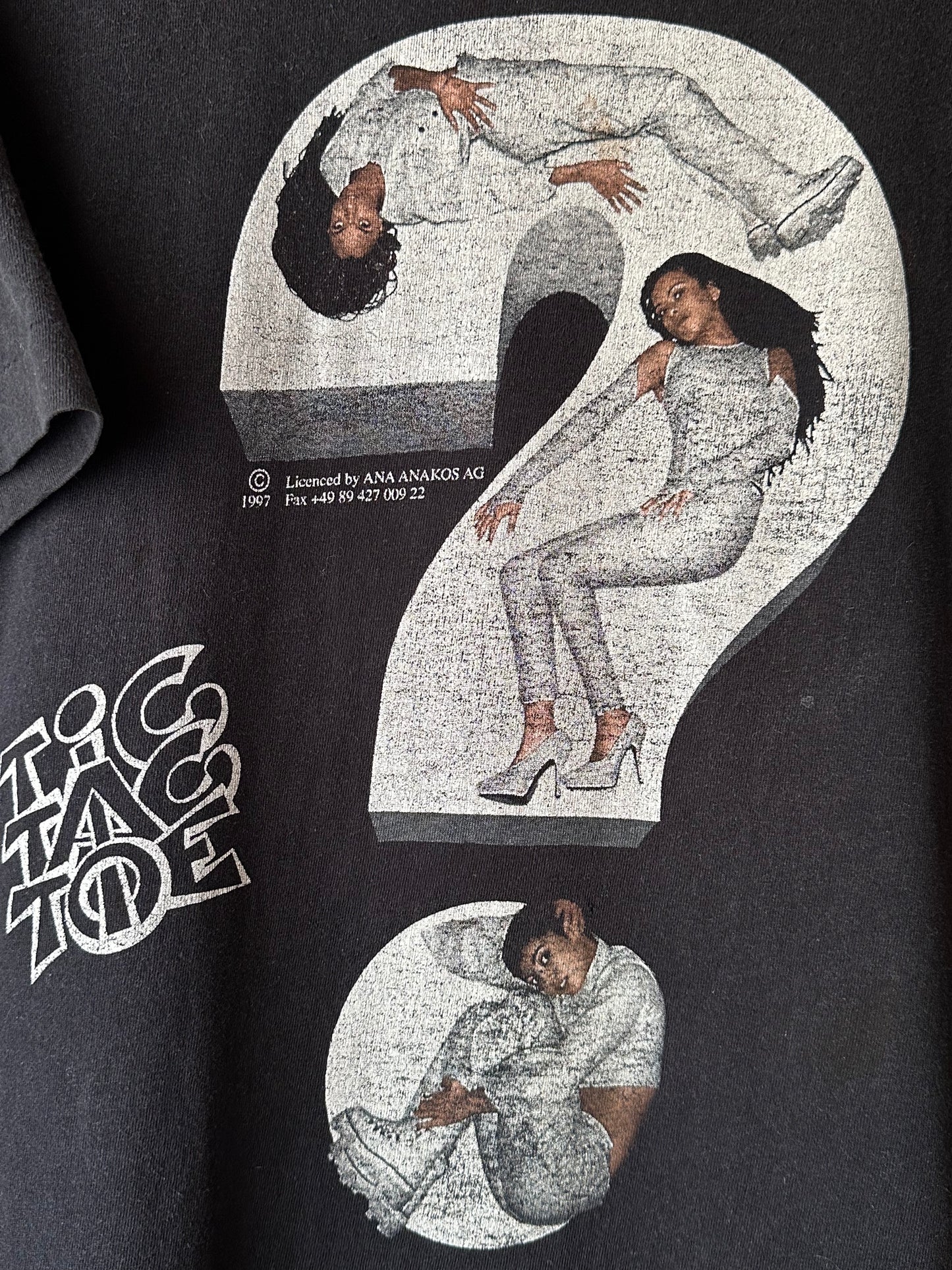 Tic Tac Toe 1997 90's Vintage T-shirt Praha Prague Vintage store プラハ  古着屋 ユーロ古着 ヨーロッパ古着 Germany ドイツ ガールズバンド Band T-shirt 90年代 80年代 ヴィンテージ 