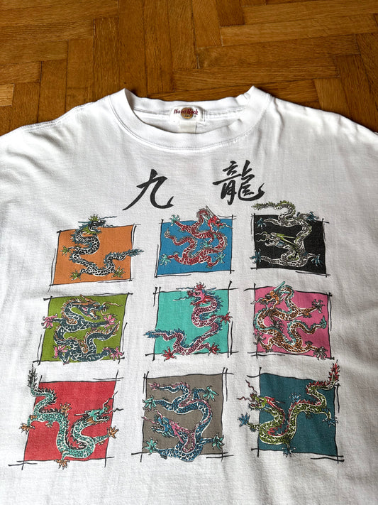 1995 Hard rock cafe 九龍 opening tee - XL