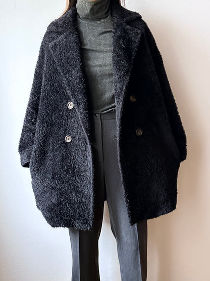 MaxMara alpaca wool coat made in Italy