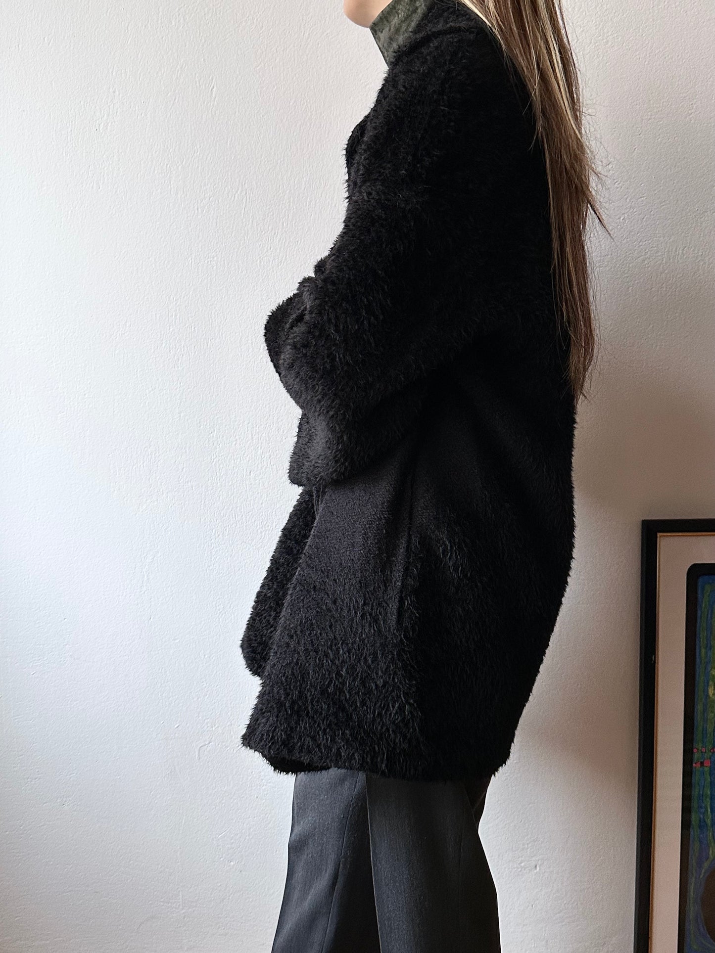 MaxMara alpaca wool coat made in Italy
