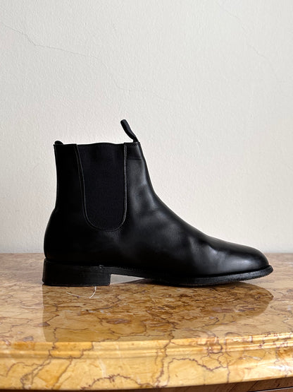 Paraboot Pecari Vintage French army Military パラブーツ サイドゴアブーツ Chelsea boot チェルシーブーツ Made in France フランス軍 フランス製 ヴィンテージ  プラハ  古着屋  Praha Vintage store Prague ユーロ古着 ヨーロッパ古着