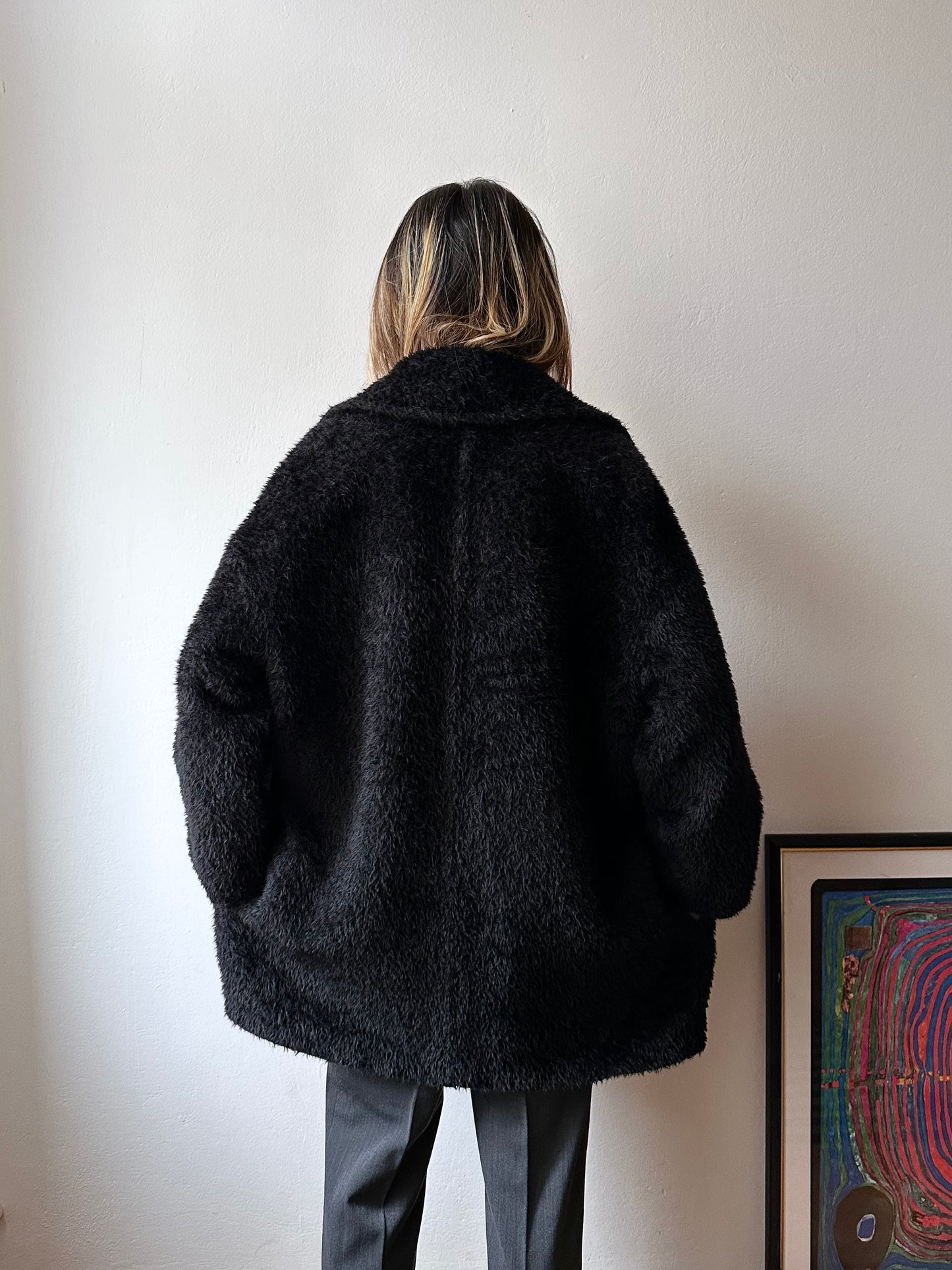 MaxMara alpaca wool coat made in Italy