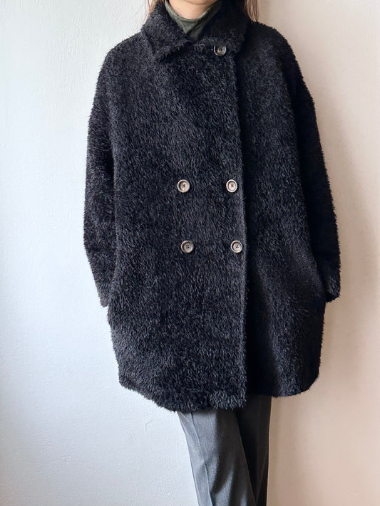 MaxMara alpaca wool coat made in Italy