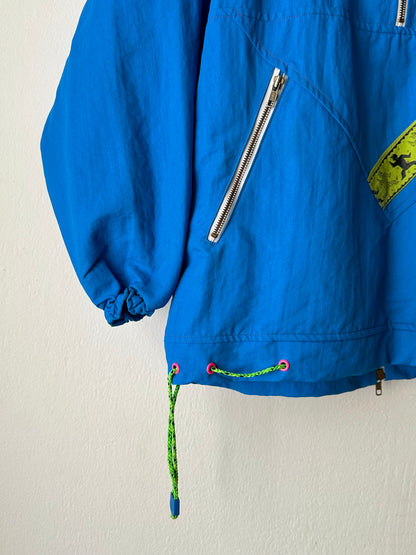 1980s French Adidas nylon jacket