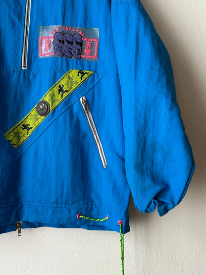 1980s French Adidas nylon jacket