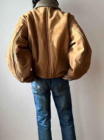 C.P.Company AW'1985 Leather bomber jacket
