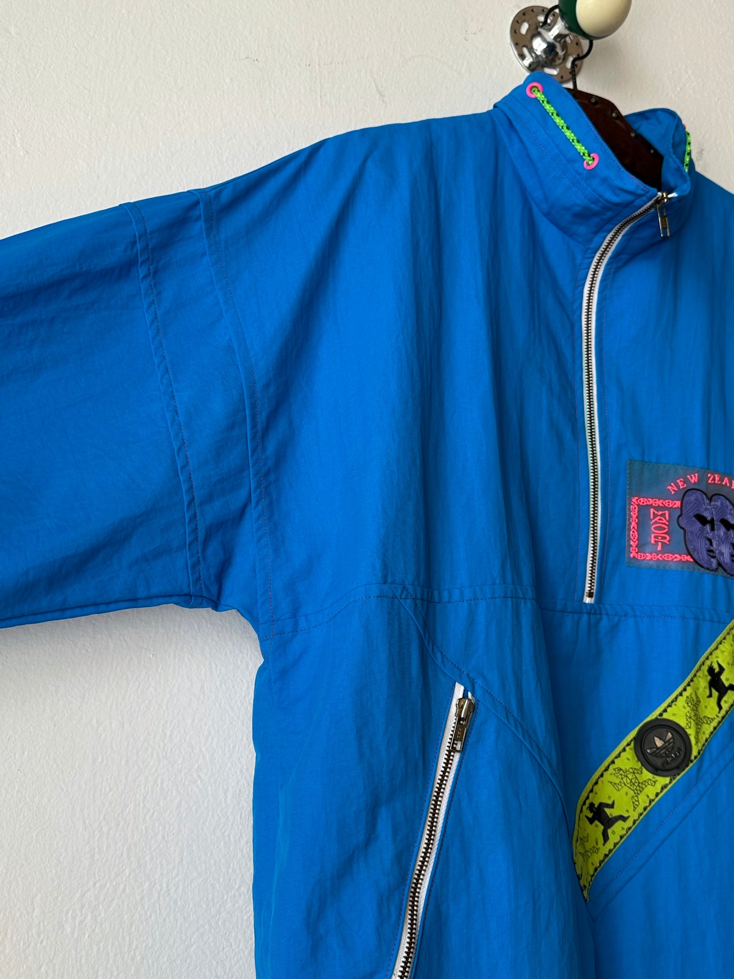 1980s French Adidas nylon jacket
