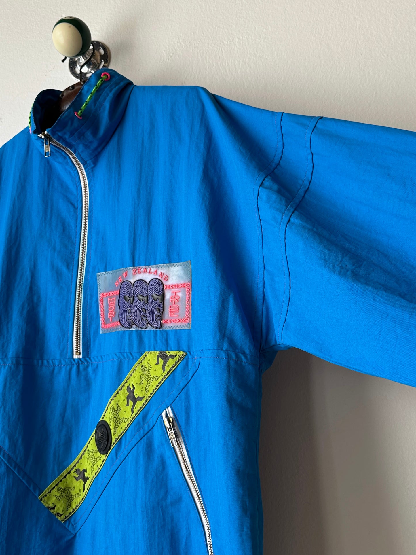 1980s French Adidas nylon jacket