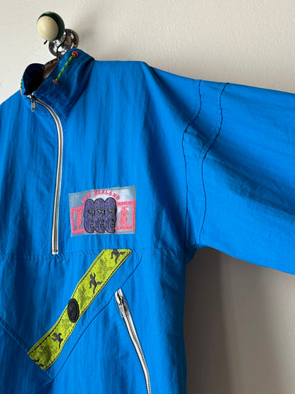 1980s French Adidas nylon jacket