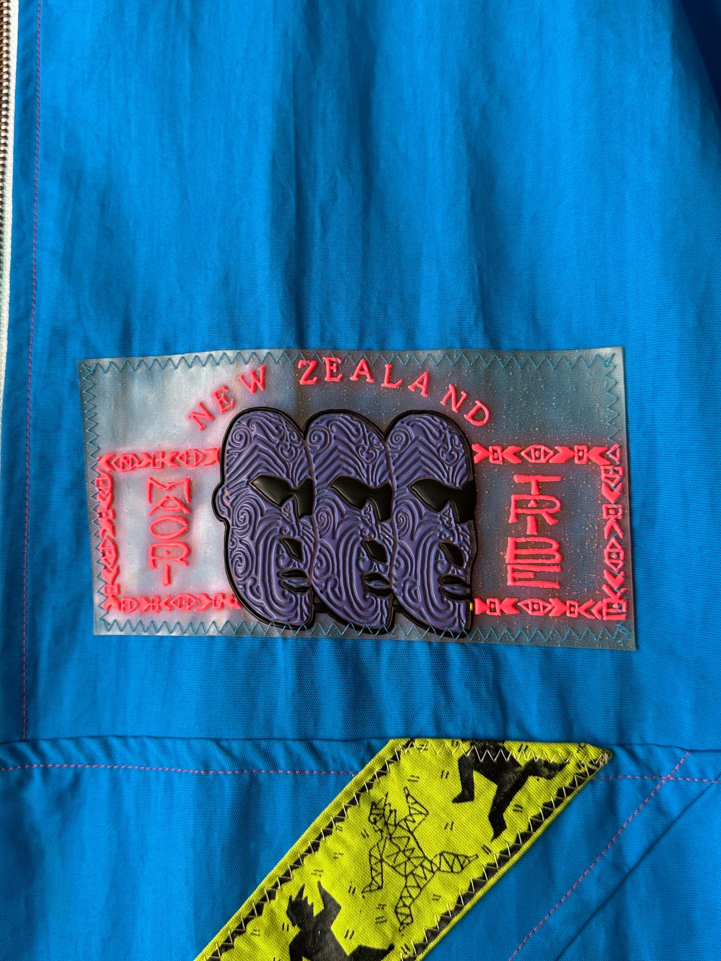 1980s French Adidas nylon jacket