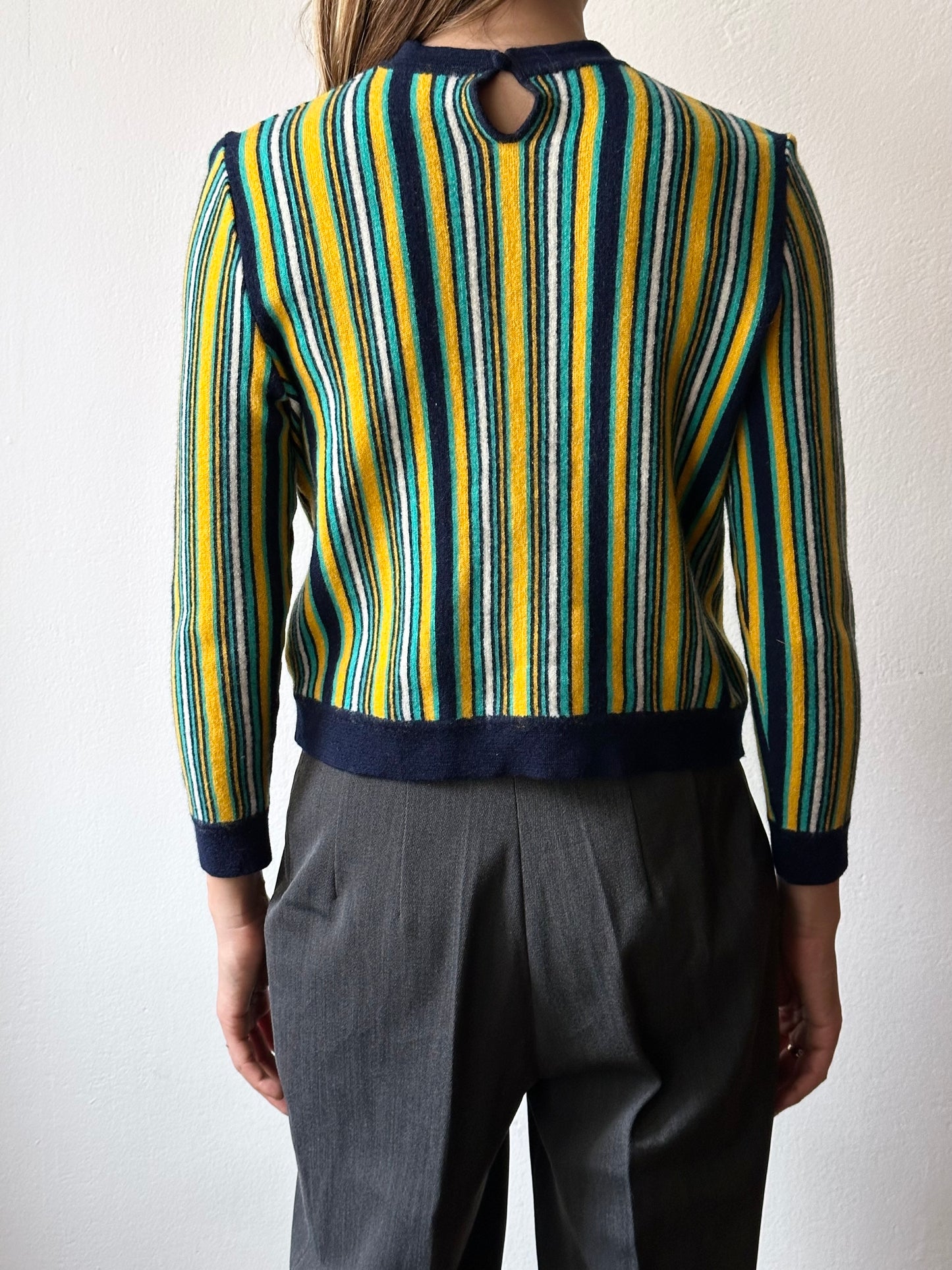 wool striped sweater