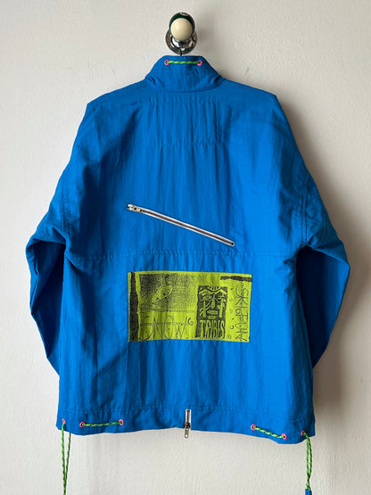 1980s French Adidas nylon jacket