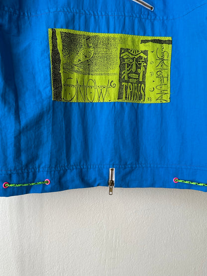 1980s French Adidas nylon jacket