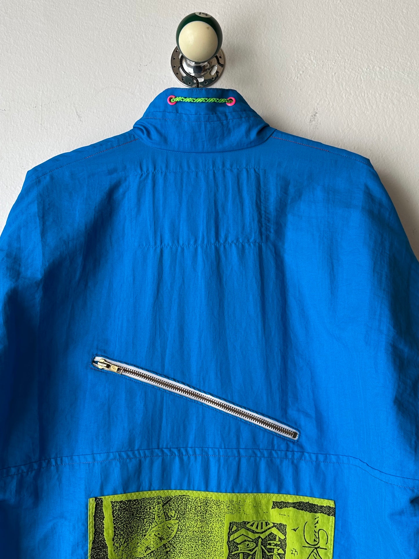 1980s French Adidas nylon jacket