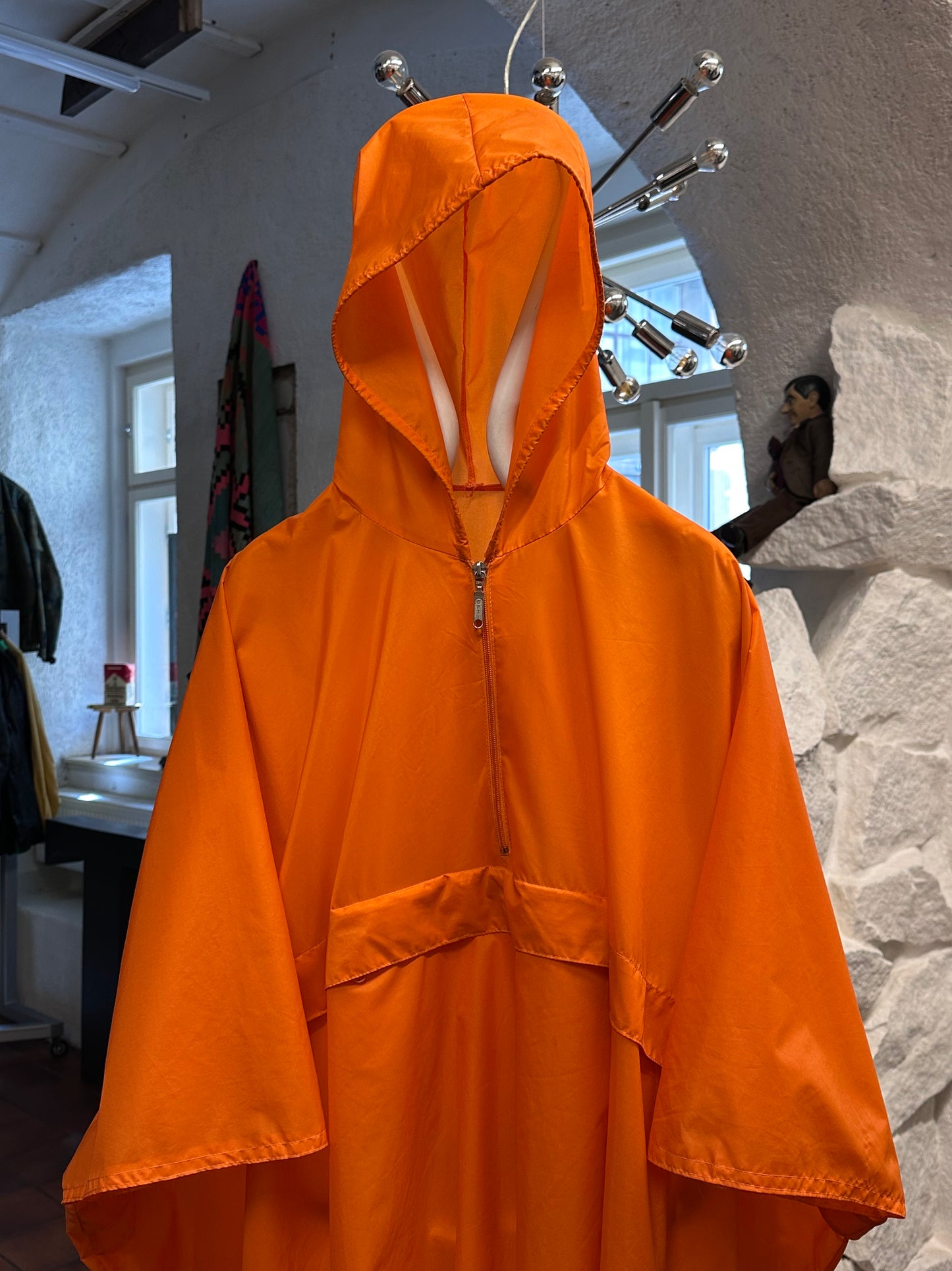 Vintage Nylon Poncho