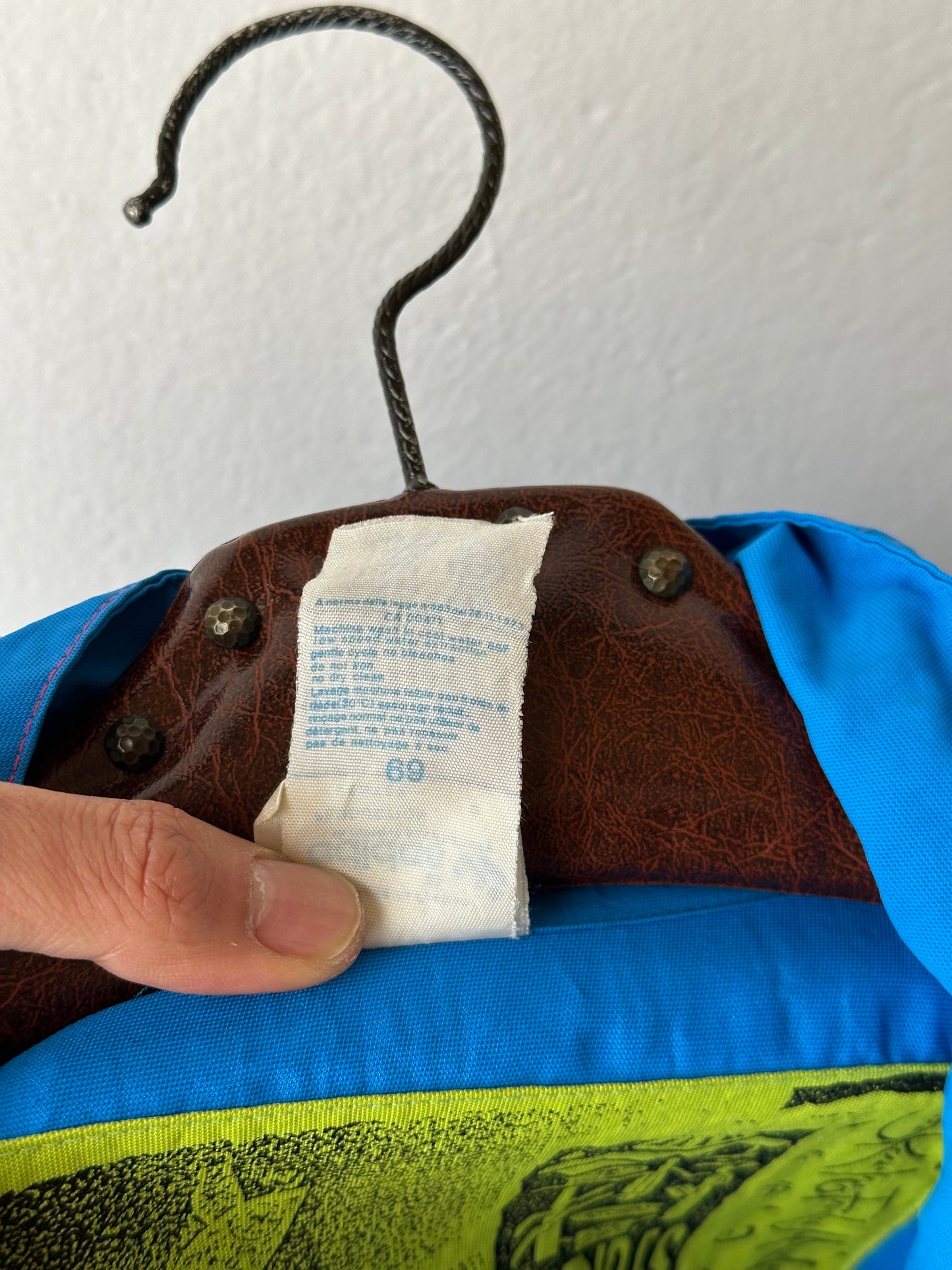 1980s French Adidas nylon jacket