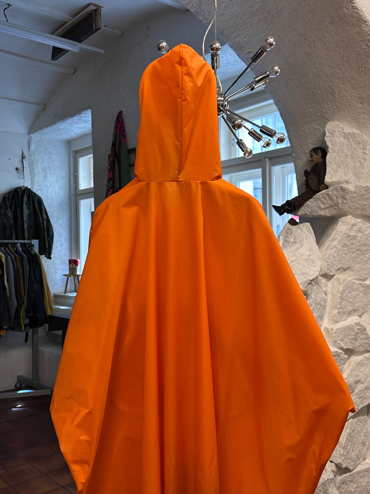 Vintage Nylon Poncho