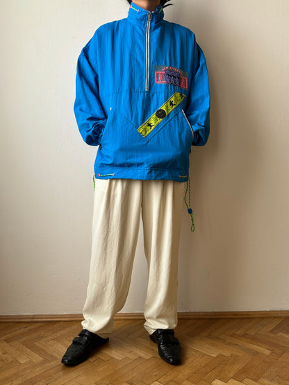 1980s French Adidas nylon jacket