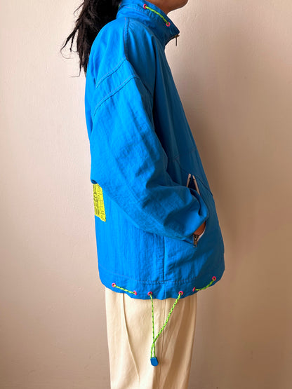 1980s French Adidas nylon jacket