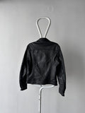 80s Lee green leather jkt.