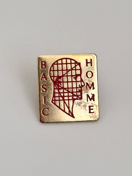 french vintage pins homme basic