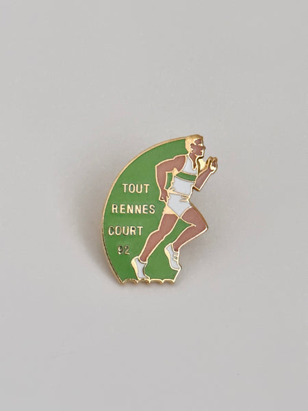 french vintage pins tout rennes court 92 1992