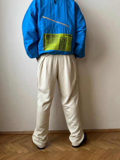 1980s French Adidas nylon jacket