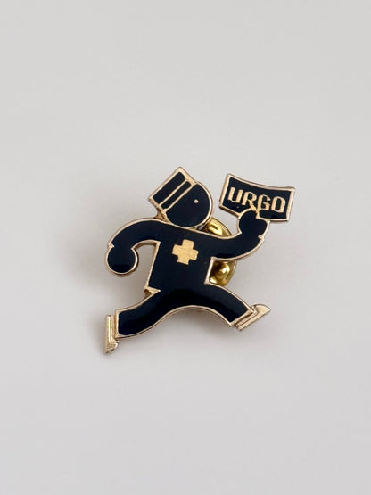 vintage pins ヴィンテージ ピンズ URGO フランス black people