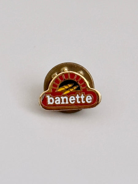 french vintage pins banette baguette