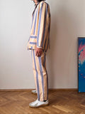 70's 70年代 Vintage ヴィンテージ Pijama set-up suits pajama パジャマ Toto プラハ 古着屋 古着 Praha Prague Vintage store ユーロ古着 ヨーロッパ古着 古着卸