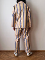 70's 70年代 Vintage ヴィンテージ Pijama set-up suits pajama パジャマ Toto プラハ 古着屋 古着 Praha Prague Vintage store ユーロ古着 ヨーロッパ古着 古着卸