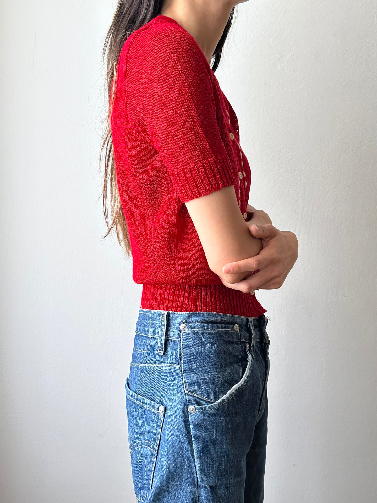 80s library girl