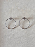 silver 925 two-way earrings