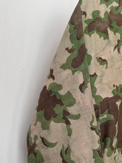 1960's Československá lidová armáda Clouds camouflage reversible jacket 60年代 ヴィンテージ Vintage チェコスロバキア Military ミリタリー ユーロミリタリー Toto 古着屋 プラハ 古着 Praha Prague Vintage store Smock DUBÁKY camouflage ユーロ古着 ヨーロッパ古着 Czech Army チェコスロバキア人民軍 50's 50年代 WW2 戦争 古着卸 