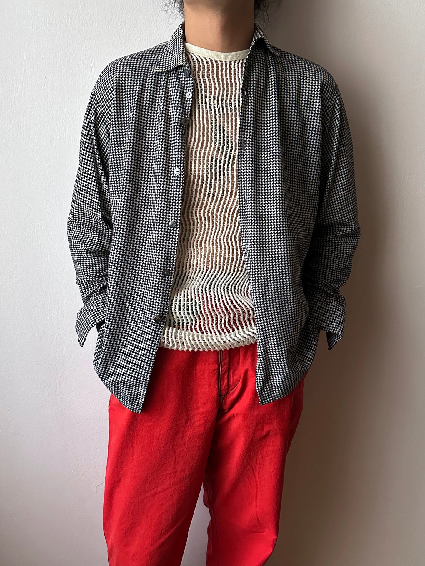 60s Wool/Nylon shirt