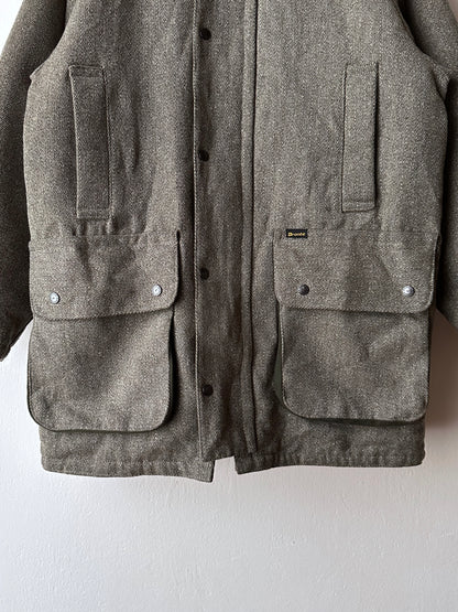 90s British tweed hunting jacket