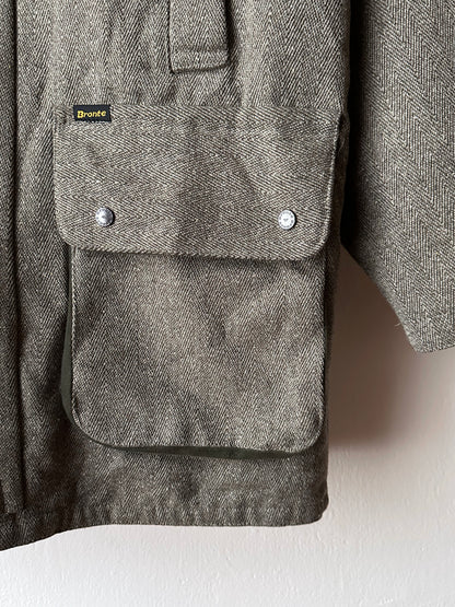 90s British tweed hunting jacket