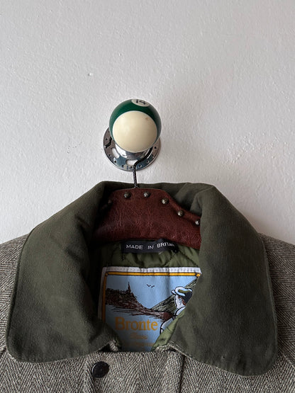 90s British tweed hunting jacket