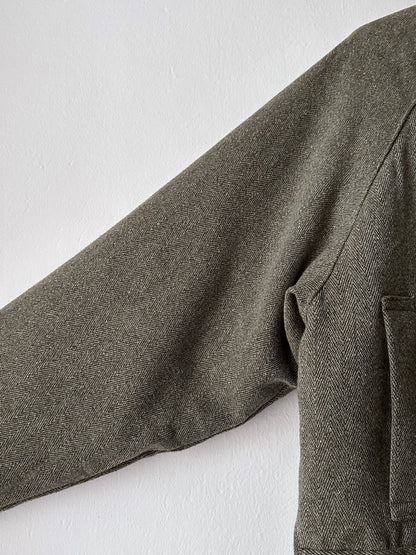 90s British tweed hunting jacket