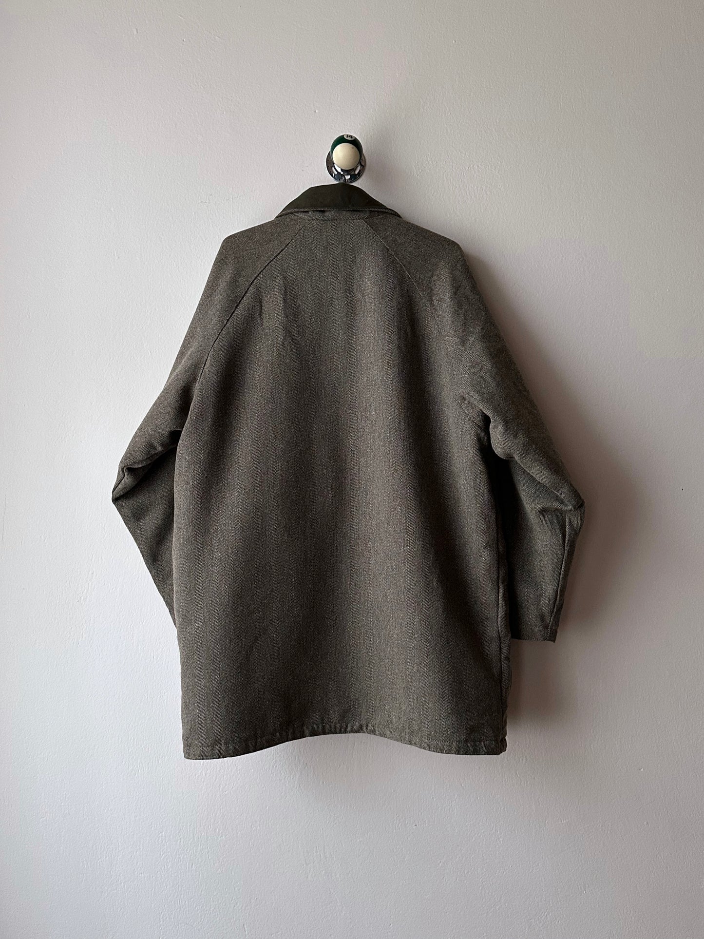 90s British tweed hunting jacket