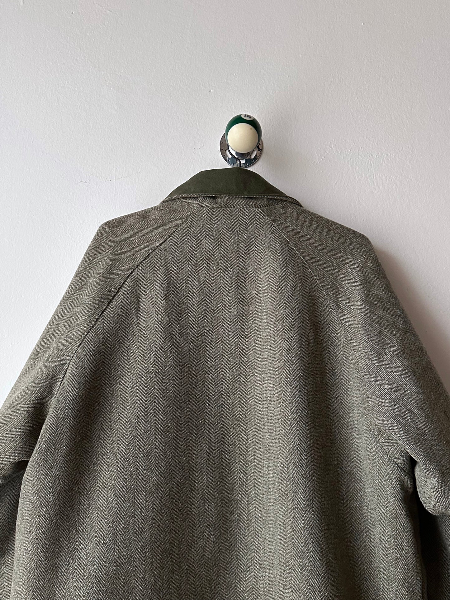 90s British tweed hunting jacket
