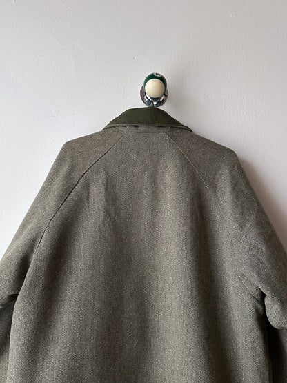 90s British tweed hunting jacket