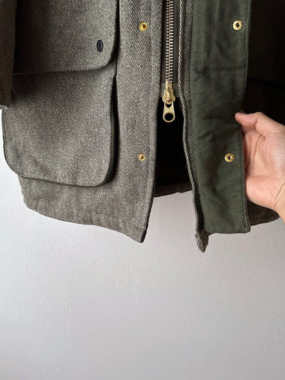 90s British tweed hunting jacket