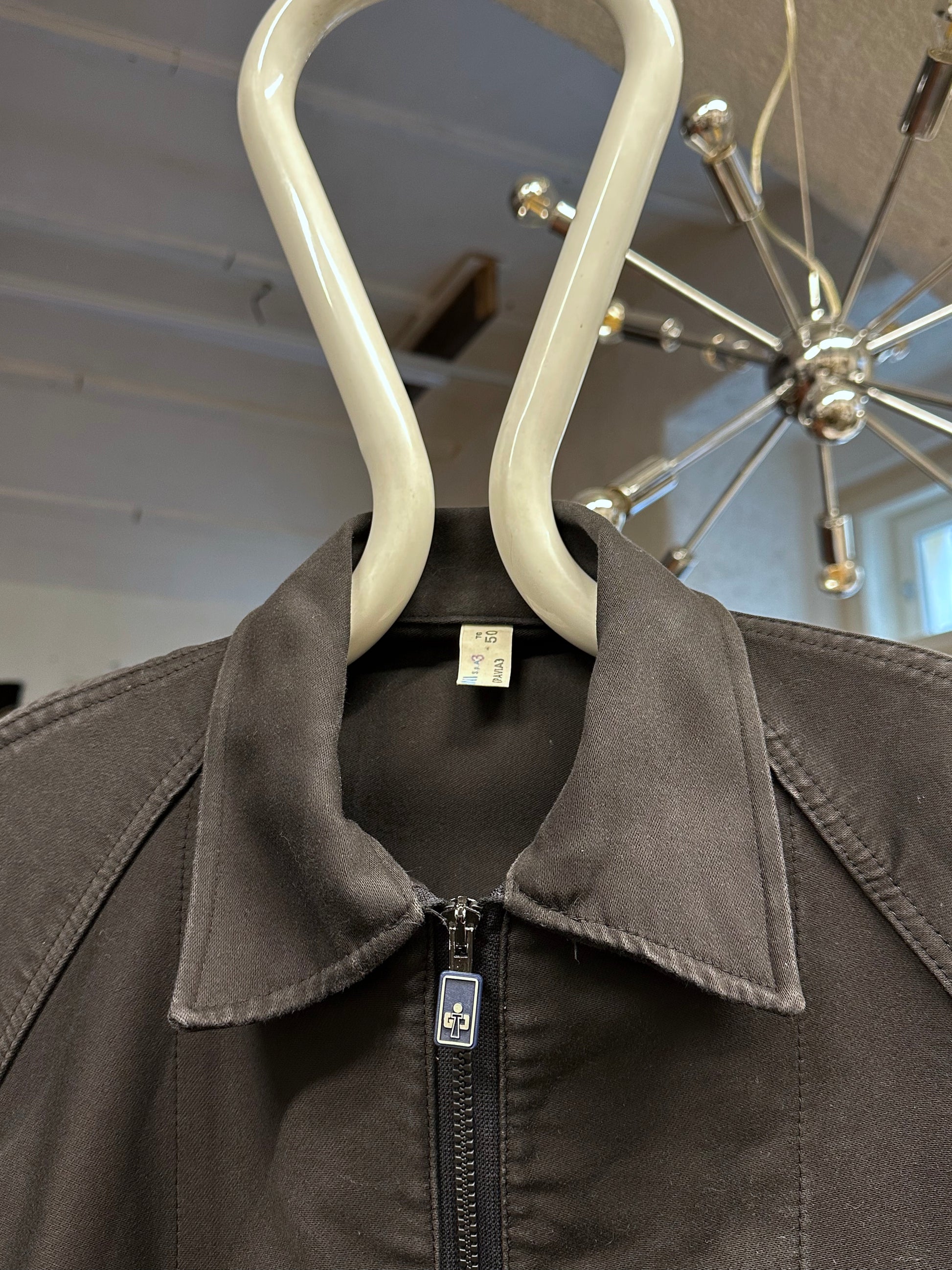 70's Italy Black Moleskin workwear 70年代 Vintage Military ヴィンテージ Toto Prague Vintage store Vintage clothing Praha プラハ 古着屋 古着 黒モールスキン ユーロ古着 ユーロワーク  ヨーロッパワーク ヨーロッパ古着 古着卸 ミリタリー ワークウェア 