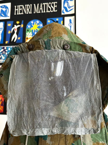 1960s East German NVA Blumentarn Camo Sniper Jacket 60年代 東ドイツ軍 人民軍 Cold war 冷戦 Toto Praha Vintage clothing shop Antique shop 古着屋 プラハ Showroom appointment Prague ユーロ古着 ヨーロッパ古着 古着卸 ヴィンテージ military ミリタリー ユーロミリタリー  レア Rare 花柄