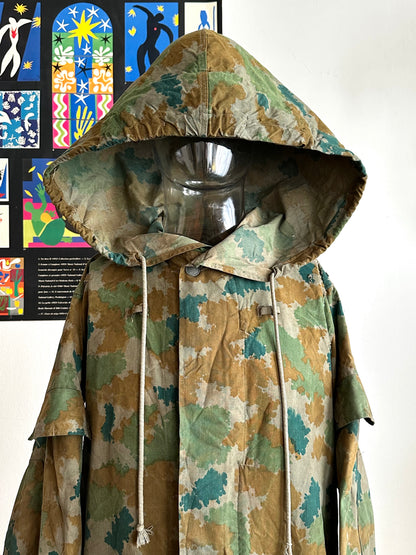 1960s East German NVA Blumentarn Camo Sniper Jacket 60年代 東ドイツ軍 人民軍 Cold war 冷戦 Toto Praha Vintage clothing shop Antique shop 古着屋 プラハ Showroom appointment Prague ユーロ古着 ヨーロッパ古着 古着卸 ヴィンテージ military ミリタリー ユーロミリタリー  レア Rare 花柄